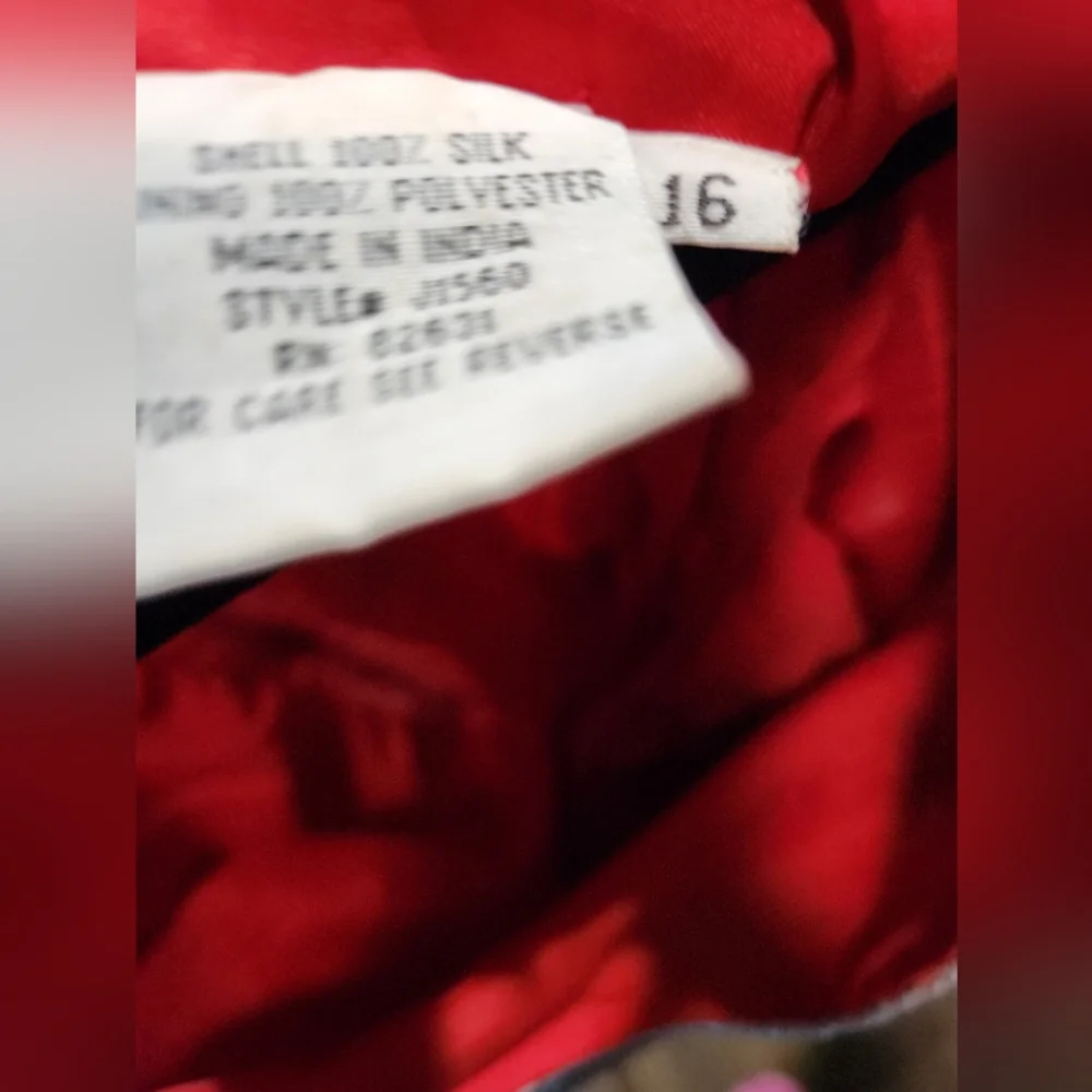 Styleworks Elegant Womens Sequined Floral Dress, Size 16 - Picture 5 of 5